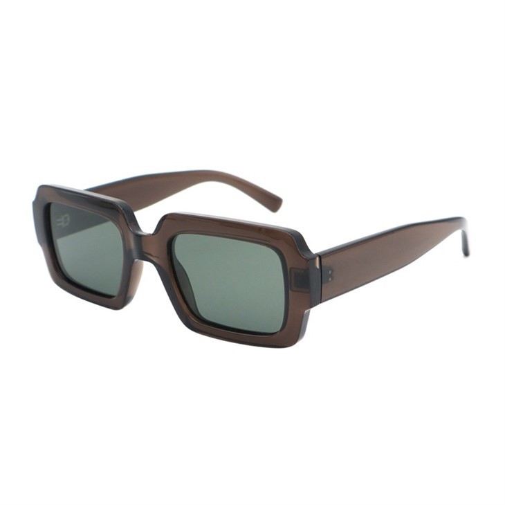 3 Geometric Square Retro Sunglasses for Men & Women